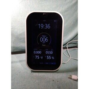 Color Screen Carbon Dioxide CO2 Detector PM2.5 Formaldehyde Analyzer Air Quality